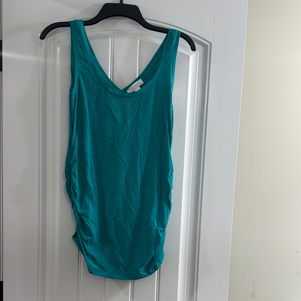 Motherhood Maternity Turquoise Tank Top